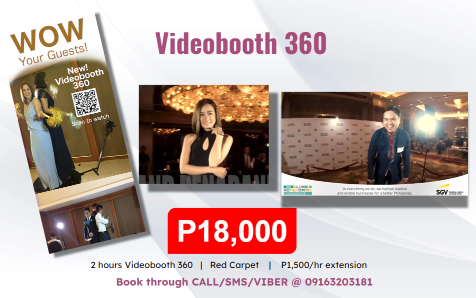 photobooth 360 rental